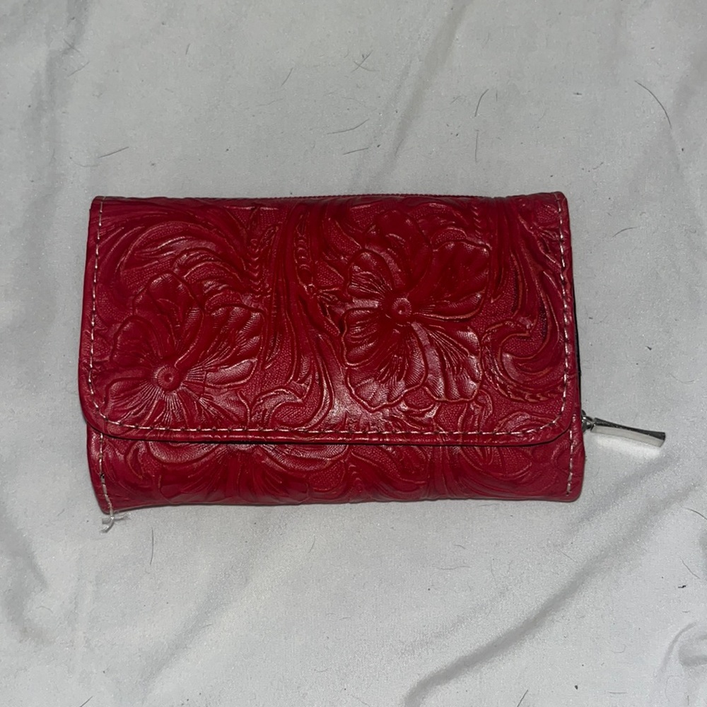 Women’s Red Genuine Leather Wallet